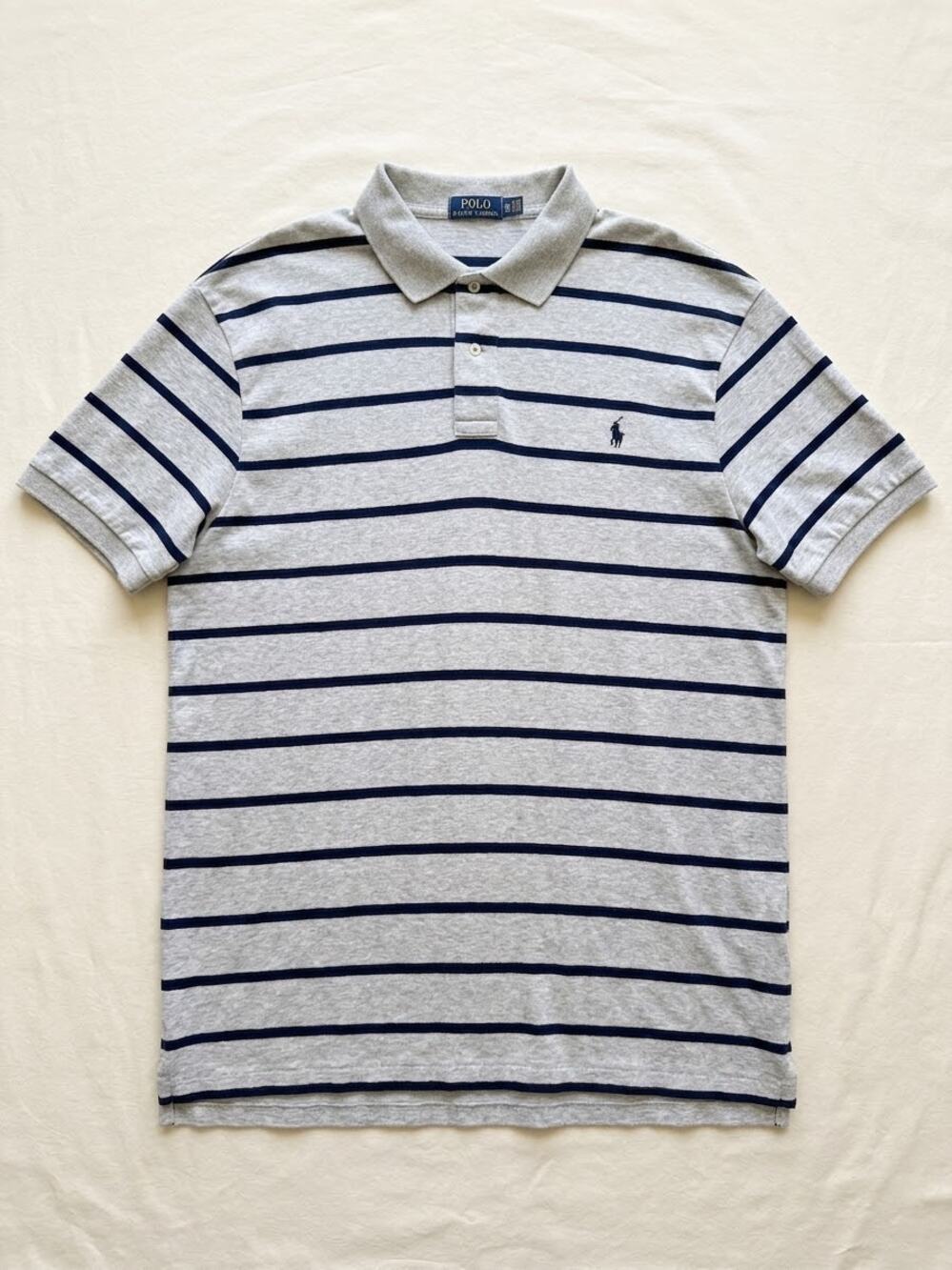 Polo Ralph Lauren Men's 2XL Big & Tall Striped Short Sleeve Polo
